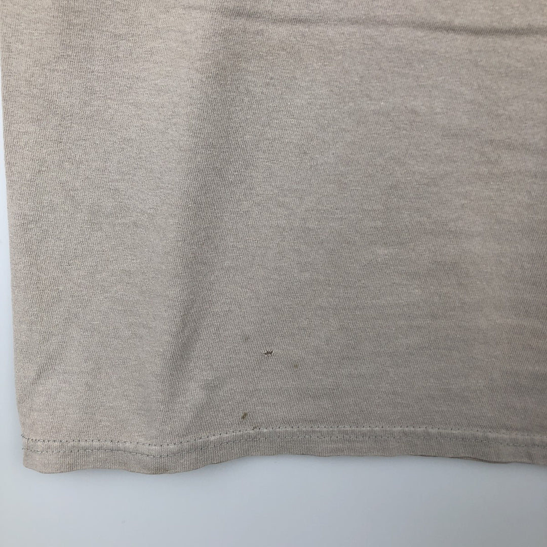 Harley-Davidson Motorcycle Bike T-shirt, Men's Size L cotton unbleached Vintage Second Hand
