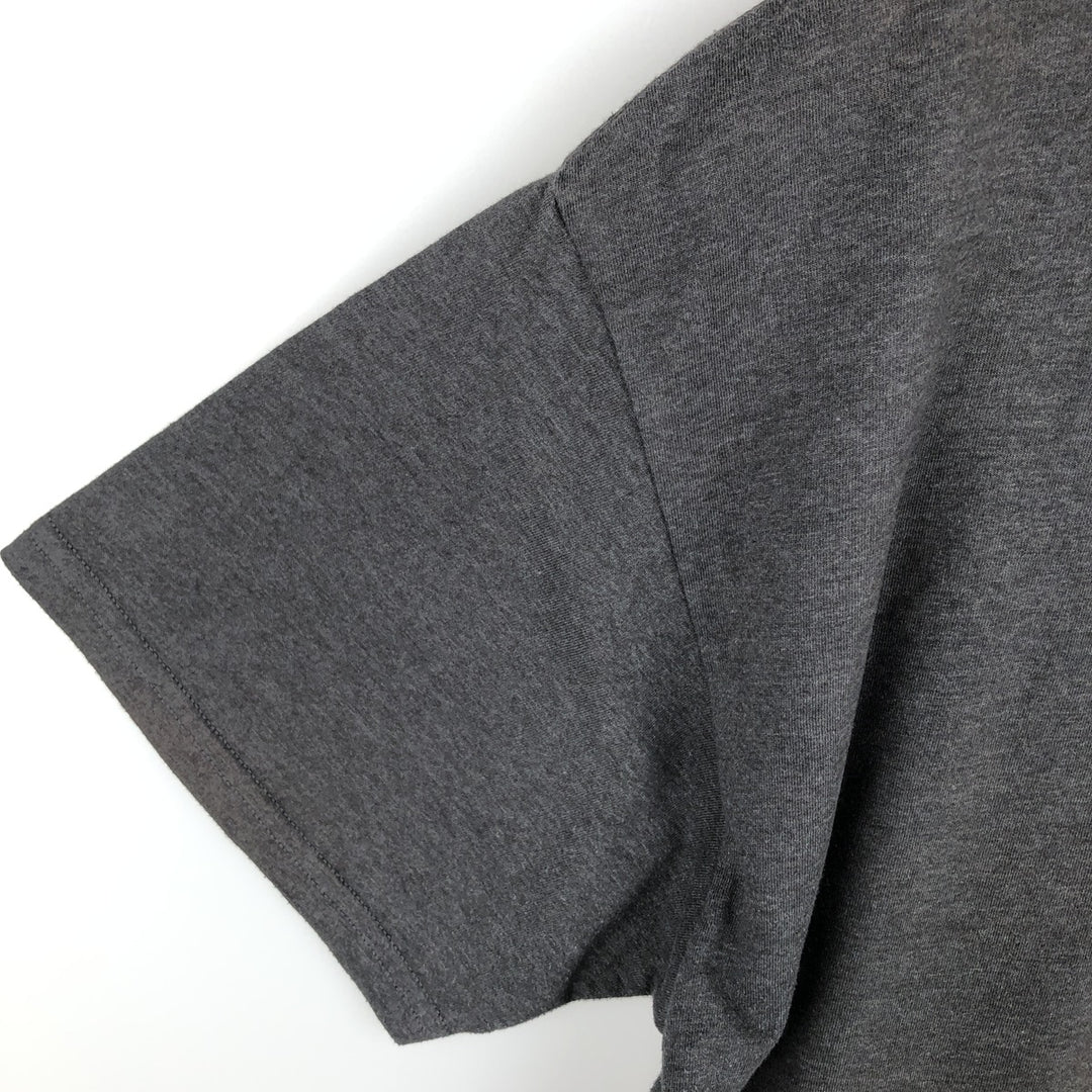 Harley-Davidson Motorcycle Bike T-shirt, Men's Size L cotton Charcoal Vintage Second Hand