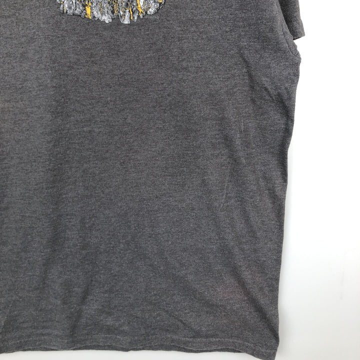 Harley-Davidson Motorcycle Bike T-shirt, Men's Size L cotton Charcoal Vintage Second Hand