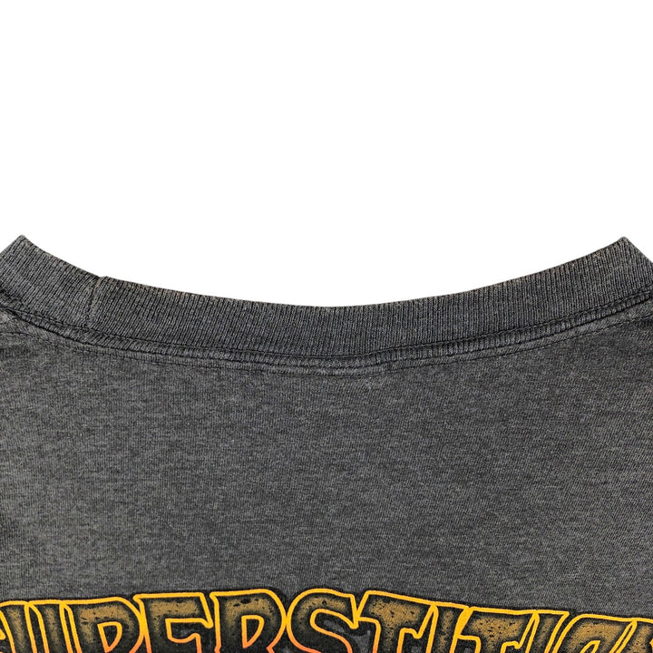 Harley-Davidson Motorcycle Bike T-shirt, Men's Size L cotton Charcoal Vintage Second Hand