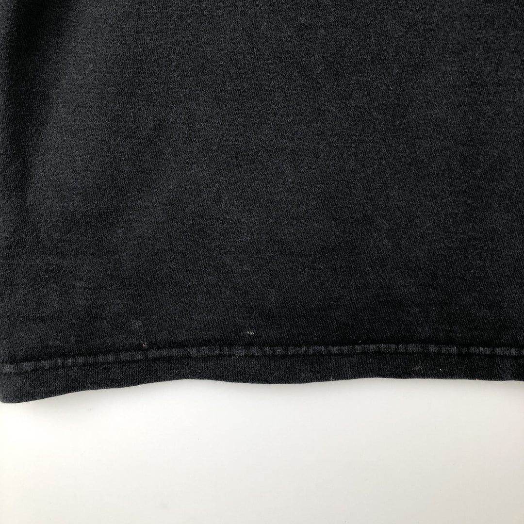 Harley-Davidson Stars and Stripes Motorcycle Bike T-Shirt Made in USA Men's L size cotton black type Vintage Second Hand