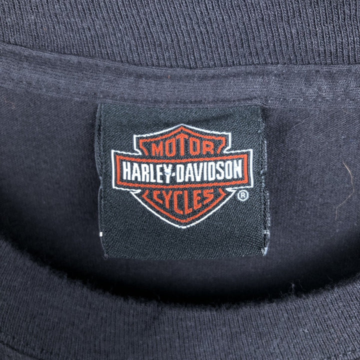 Harley-Davidson Motorcycle Bike T-shirt, Men's Medium unclear black type Vintage Second Hand