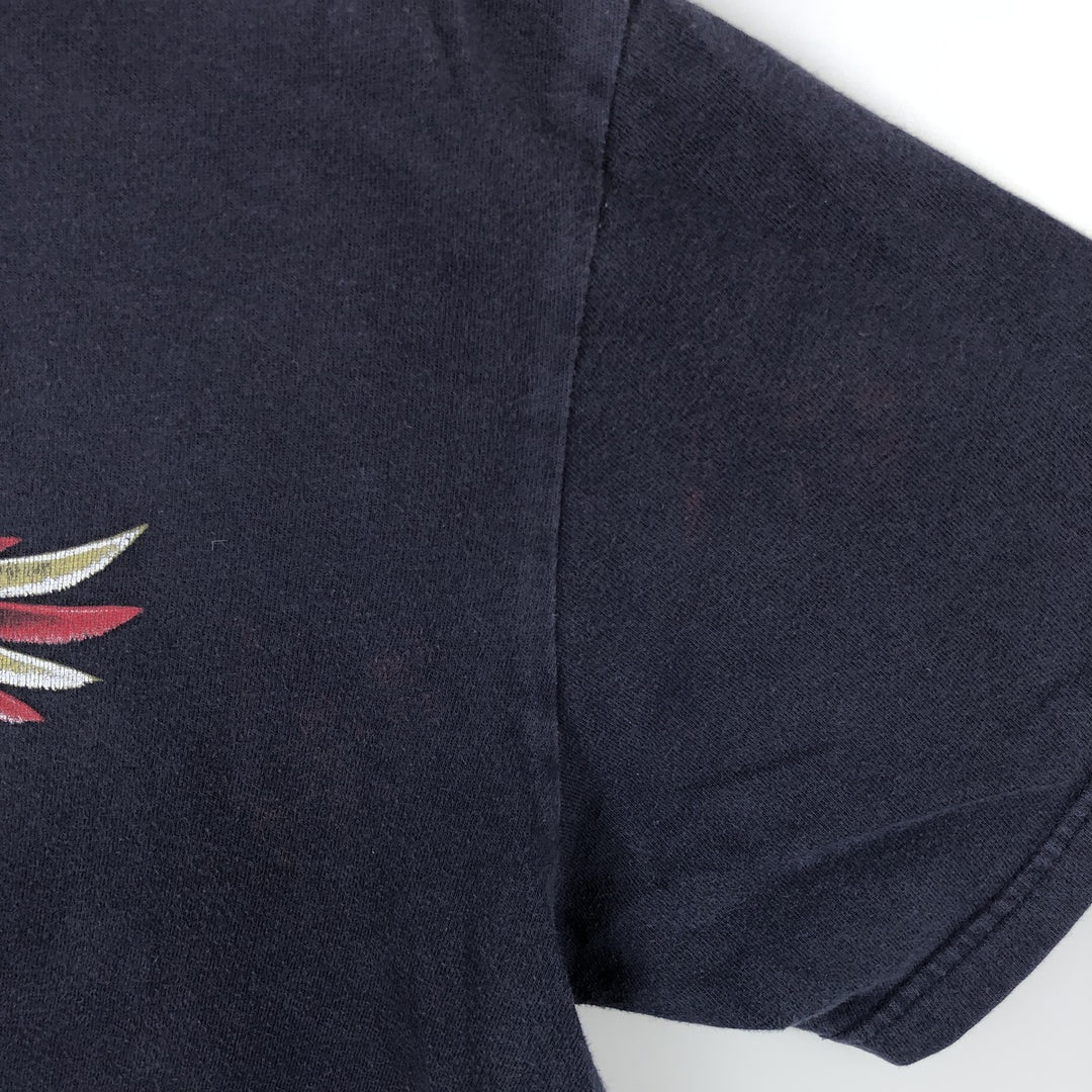Harley-Davidson Eagle Pattern Stars and Stripes Motorcycle T-Shirt, Men's Size Medium unclear navy blue type Vintage Second Hand