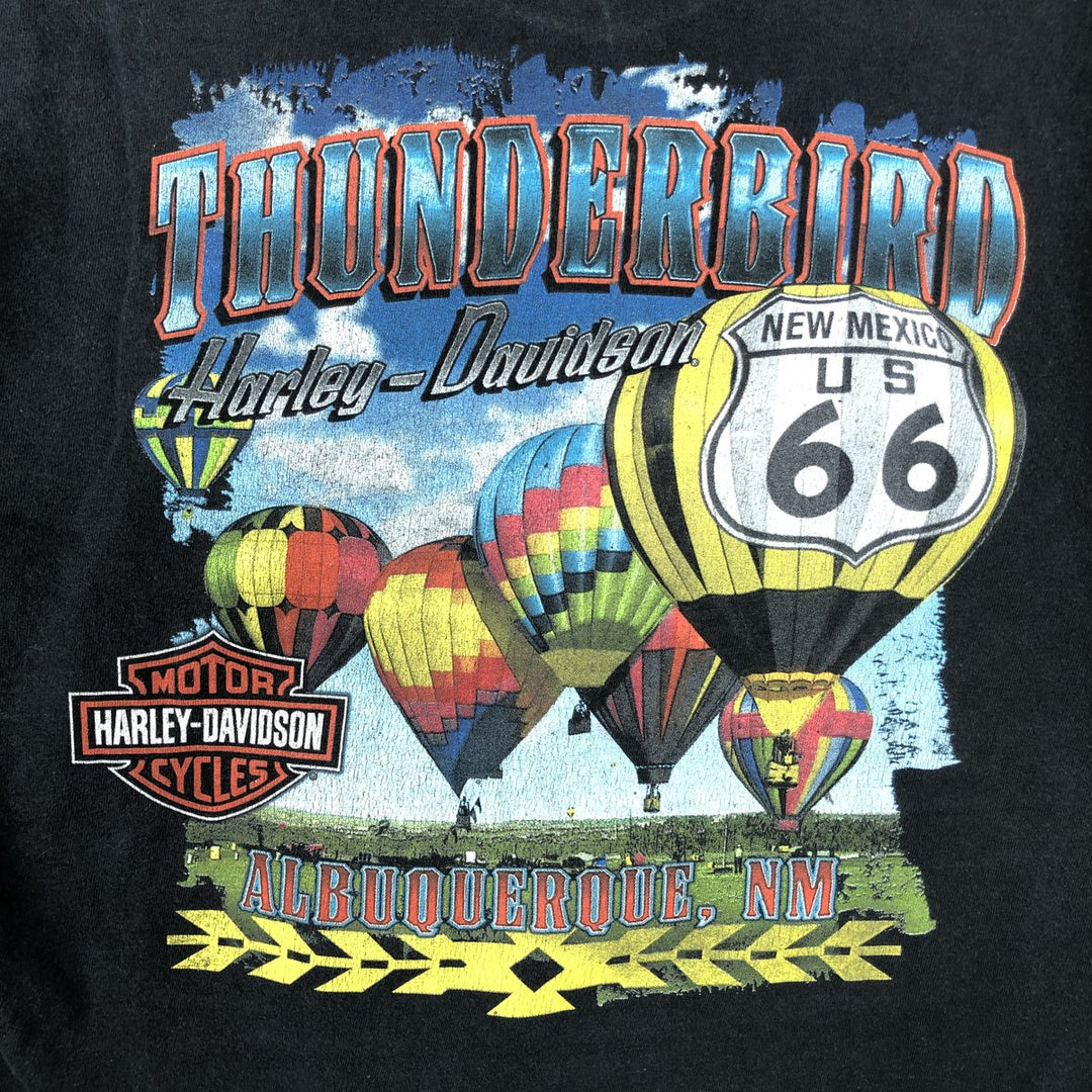 Harley-Davidson Motorcycle Bike T-shirt, Men's Size L cotton black type Vintage Second Hand