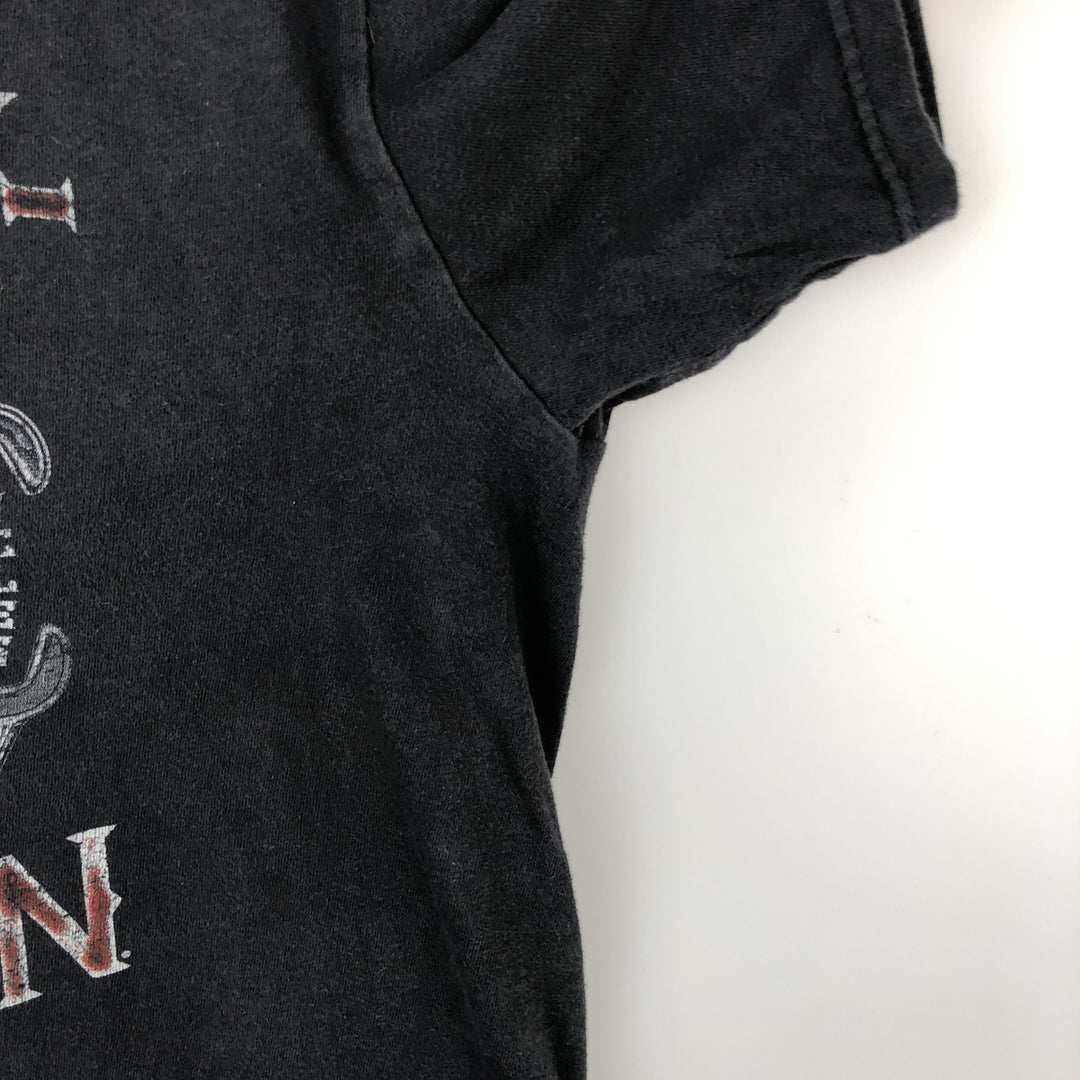 Harley-Davidson Motorcycle Bike T-shirt, Men's Size L cotton black type Vintage Second Hand