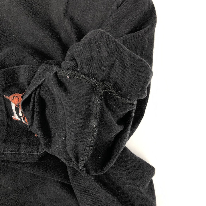 Harley-Davidson Motorcycle Bike T-shirt, Men's Size L cotton black type Vintage Second Hand