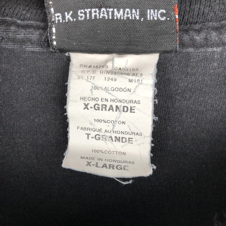 Harley-Davidson Motorcycle Bike T-shirt, Men's XL size cotton black type Vintage Second Hand