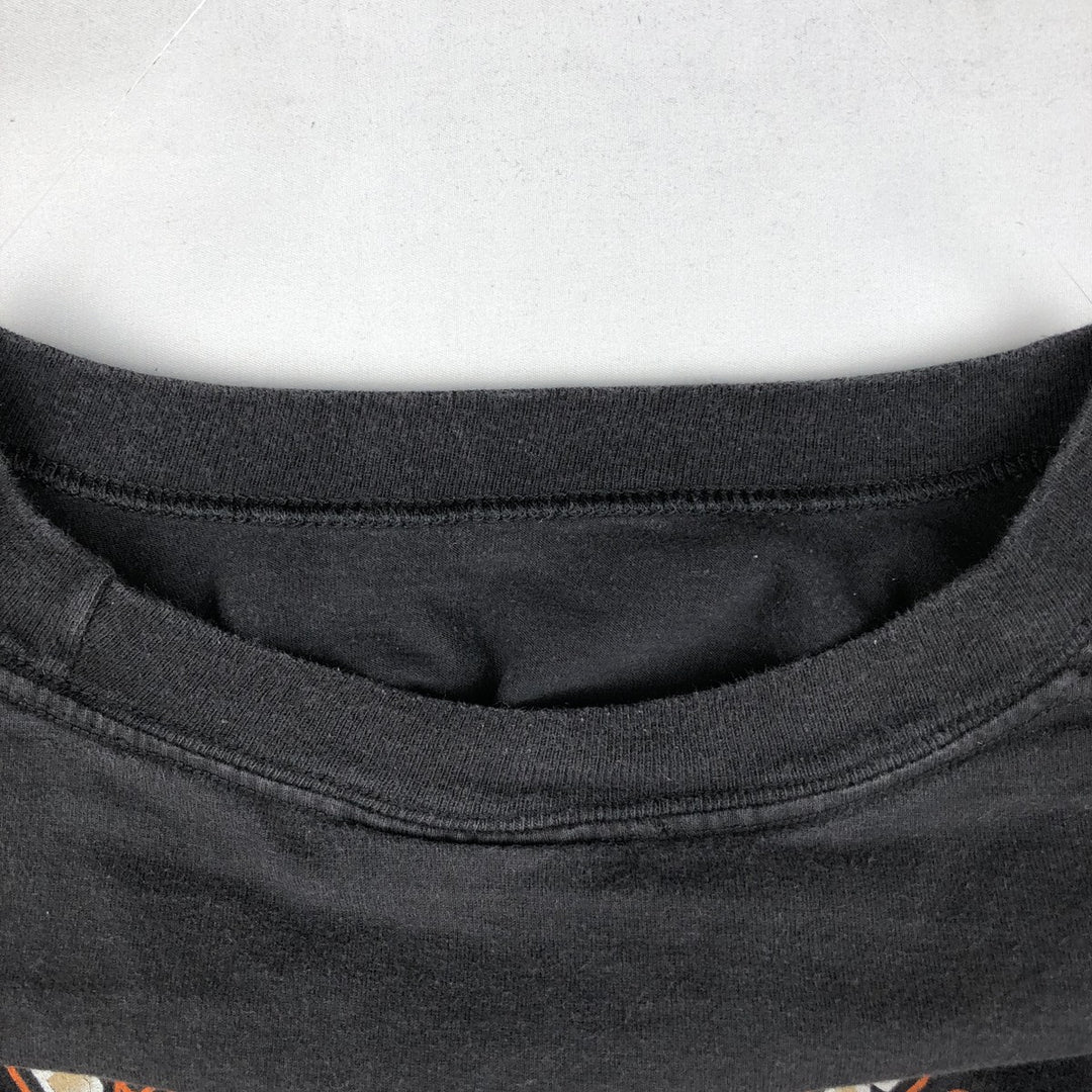 Harley-Davidson Motorcycle Bike T-shirt, Men's XL size cotton black type Vintage Second Hand