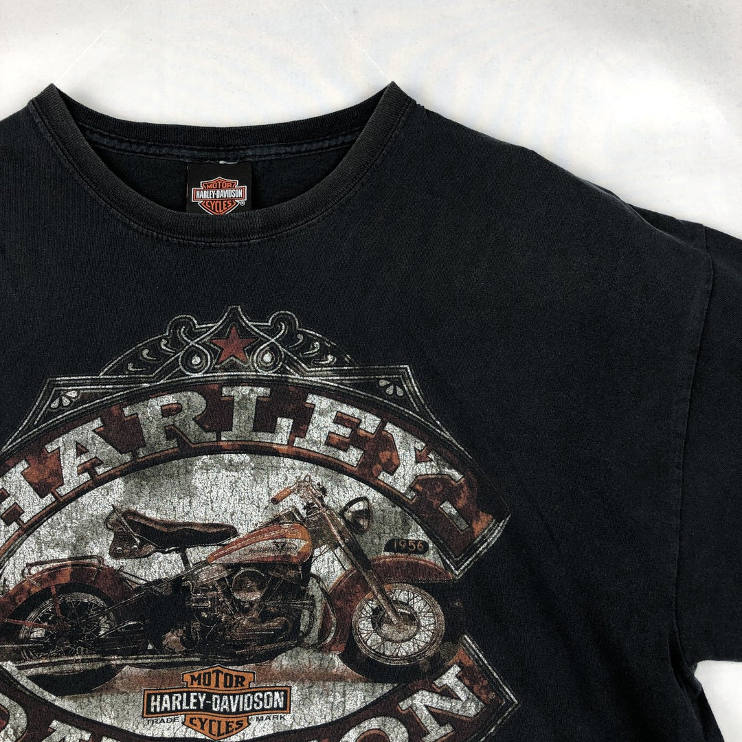 Harley-Davidson Motorcycle Bike T-shirt for men (XL size) cotton black type Vintage Second Hand