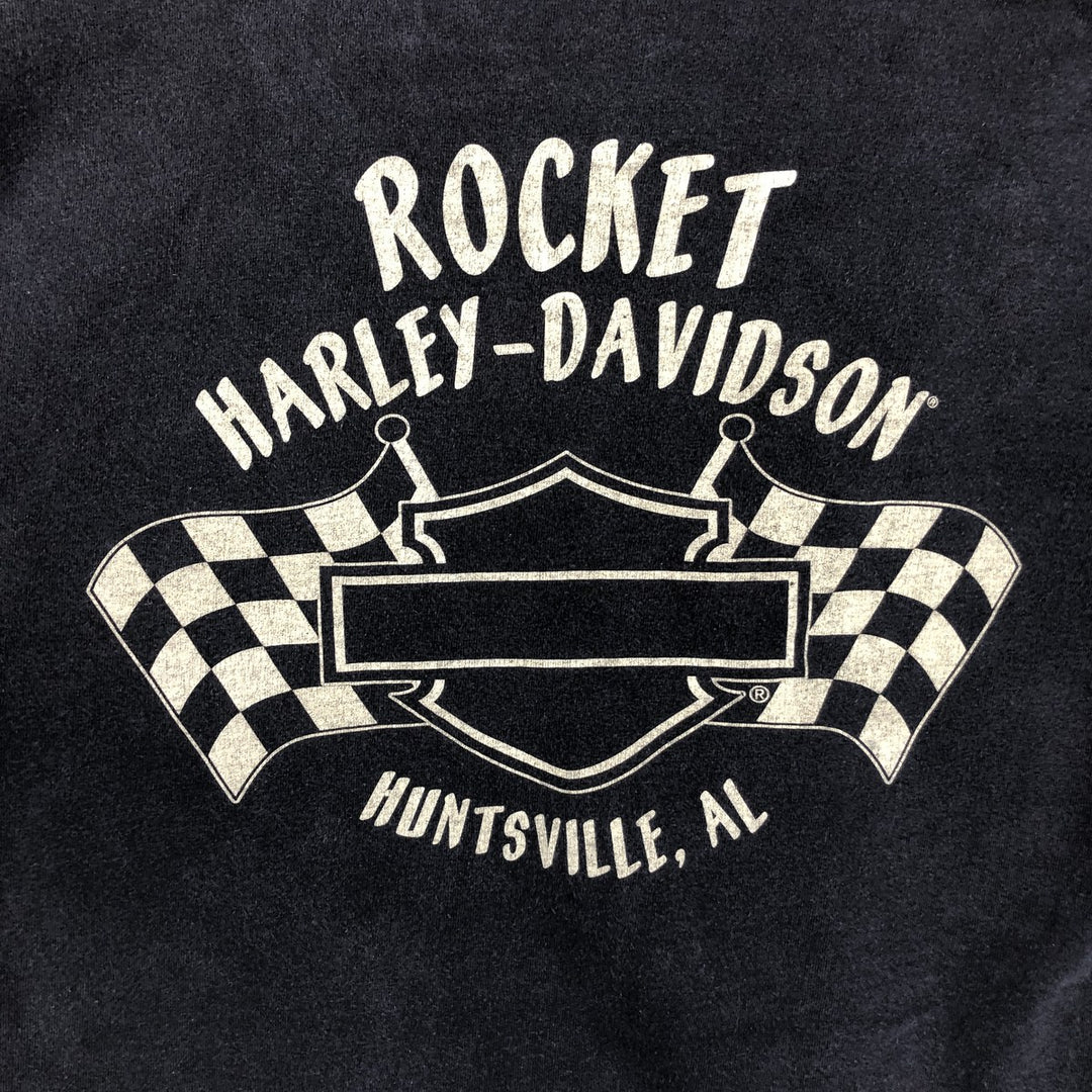 Harley-Davidson Motorcycle Bike T-shirt, Men's Size L cotton white type Vintage Second Hand