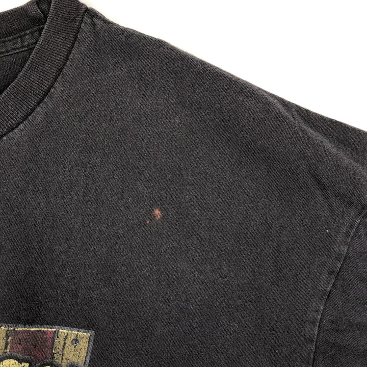 Harley-Davidson Motorcycle Bike T-shirt, Men's XL size unclear black type Vintage Second Hand