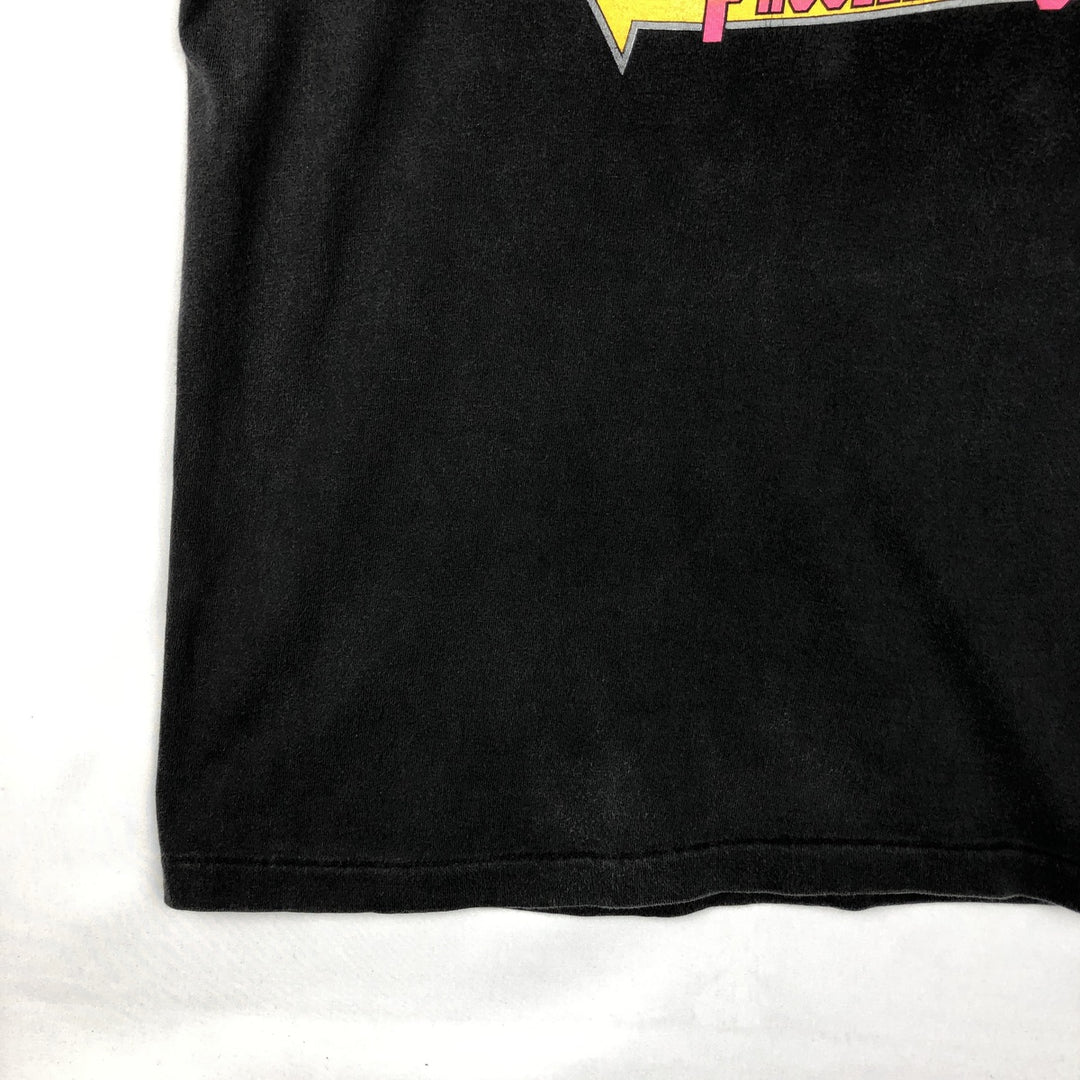 Hanes BEEFY-T Harley-Davidson Eagle Pattern Motorcycle T-Shirt, Made in USA, Men's XL (approx.) cotton black type Vintage Second Hand