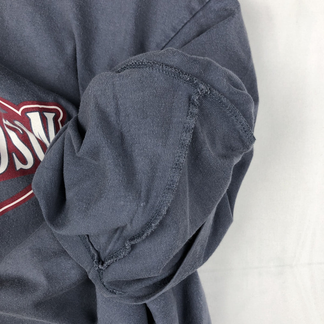00'S Harley-Davidson Motorcycle Bike T-shirt Men's XXL unclear Blue type light blue Vintage Second Hand