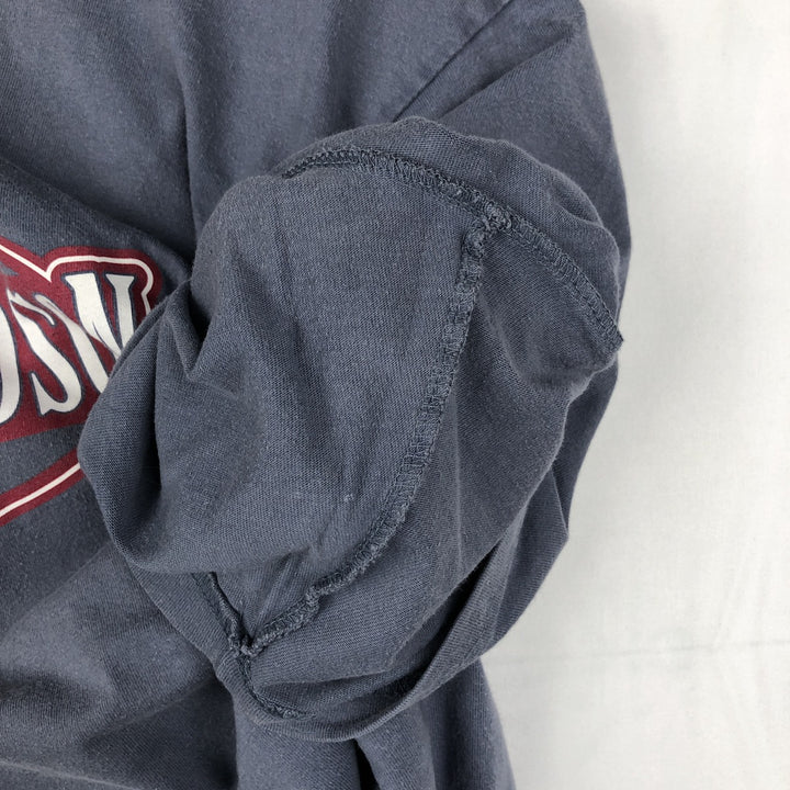00'S Harley-Davidson Motorcycle Bike T-shirt Men's XXL unclear Blue type light blue Vintage Second Hand