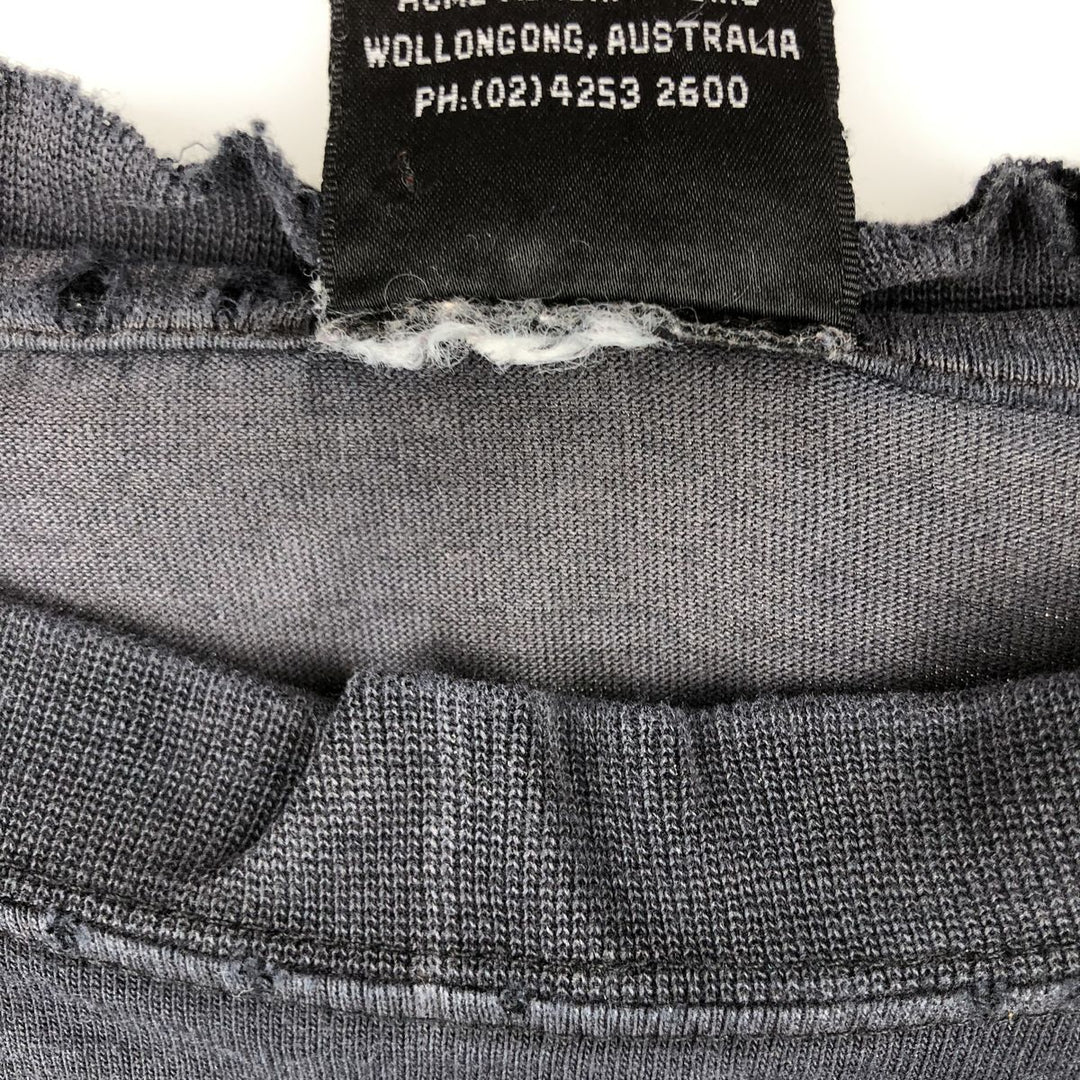 Harley-Davidson Kiwi Pattern Motorcycle T-Shirt, Men's Size XL (approx.) unclear black type Vintage Second Hand