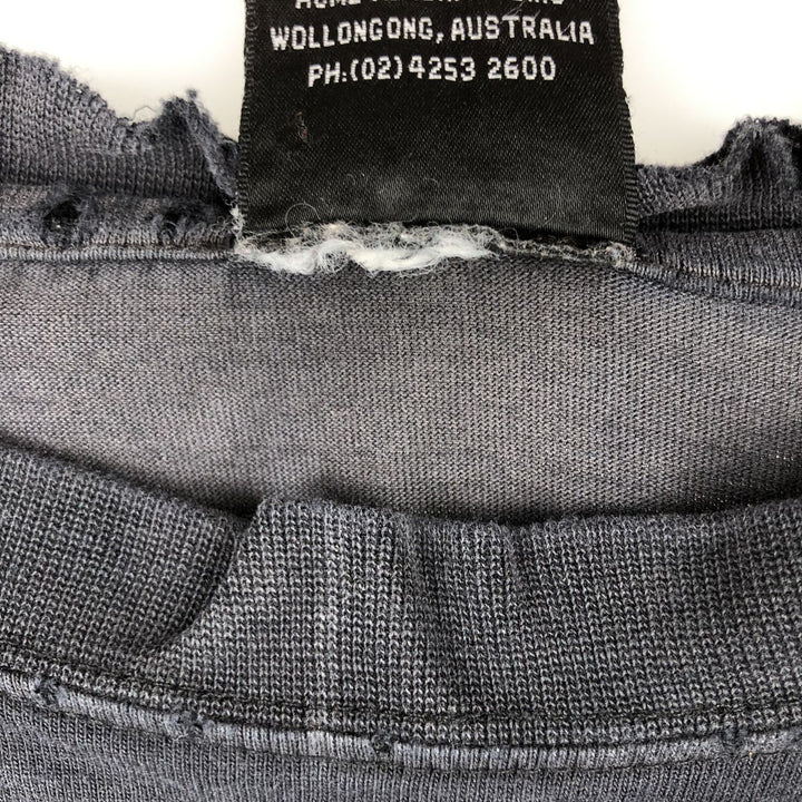 Harley-Davidson Kiwi Pattern Motorcycle T-Shirt, Men's Size XL (approx.) unclear black type Vintage Second Hand