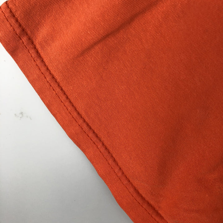 2000'S Hanes Harley-Davidson Eagle Pattern Dragon Pattern Motorcycle T-Shirt, Made in USA, Men's XL equivalent. cotton orange type Vintage Second Hand