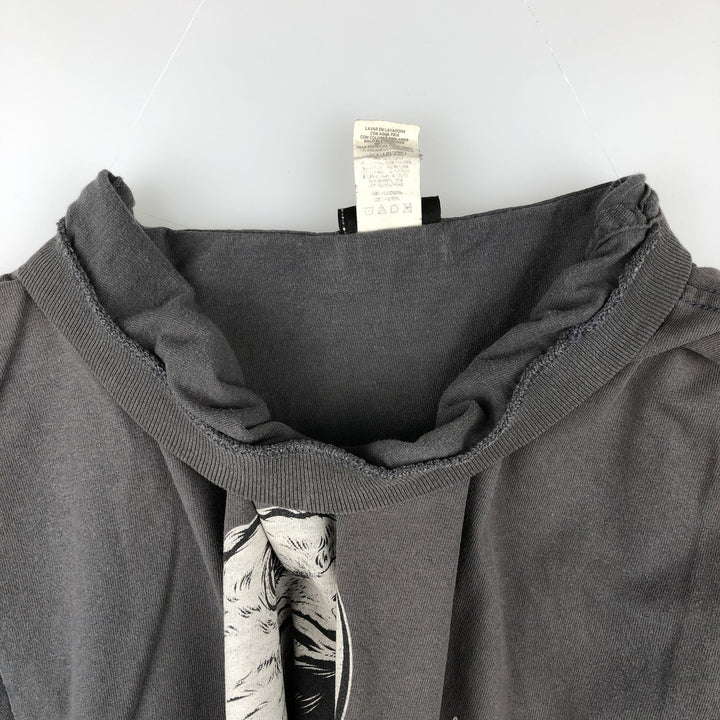 Harley-Davidson Eagle Pattern Motorcycle T-Shirt, Men's XL cotton gray type Vintage Second Hand