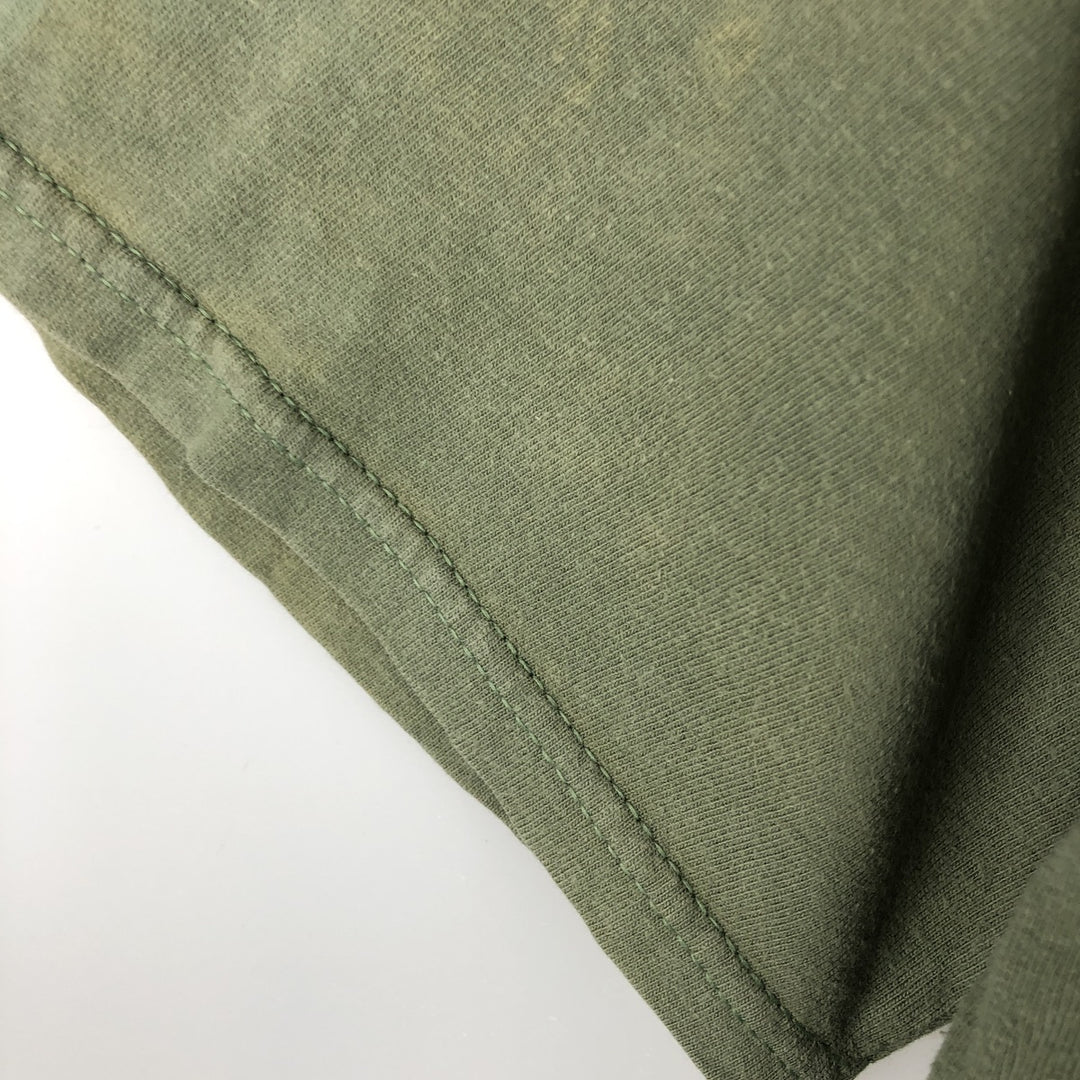 90'S Hanes Harley-Davidson Motorcycle T-Shirt, Made in USA, Men's Size M (approx.), Vintage cotton green type Vintage Second Hand