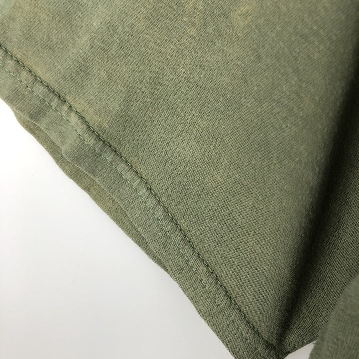 90'S Hanes Harley-Davidson Motorcycle T-Shirt, Made in USA, Men's Size M (approx.), Vintage cotton green type Vintage Second Hand