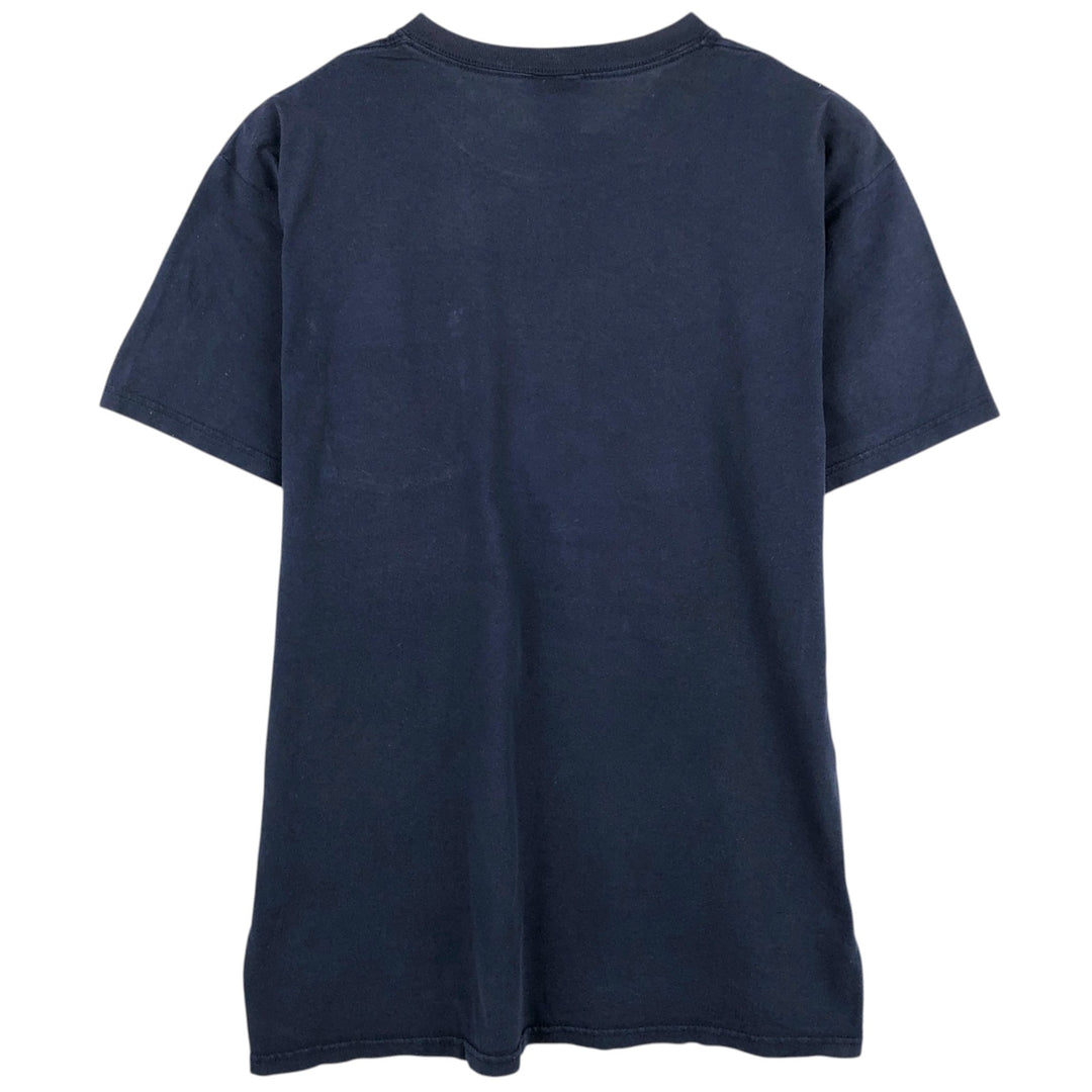Dickies Short-Sleeve Pocket T-Shirt, Men's Size L (approx.) cotton navy blue type Vintage Second Hand
