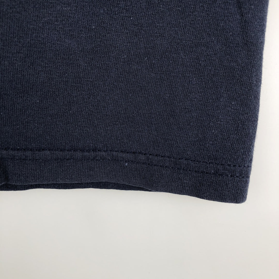 Dickies Short-Sleeve Pocket T-Shirt, Men's Size L (approx.) cotton navy blue type Vintage Second Hand