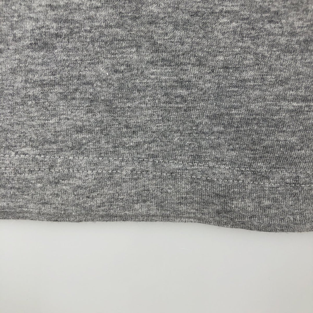 Eddie Bauer Short-Sleeve Printed T-Shirt, Men's Size L (approx.) cotton gray type Vintage Second Hand