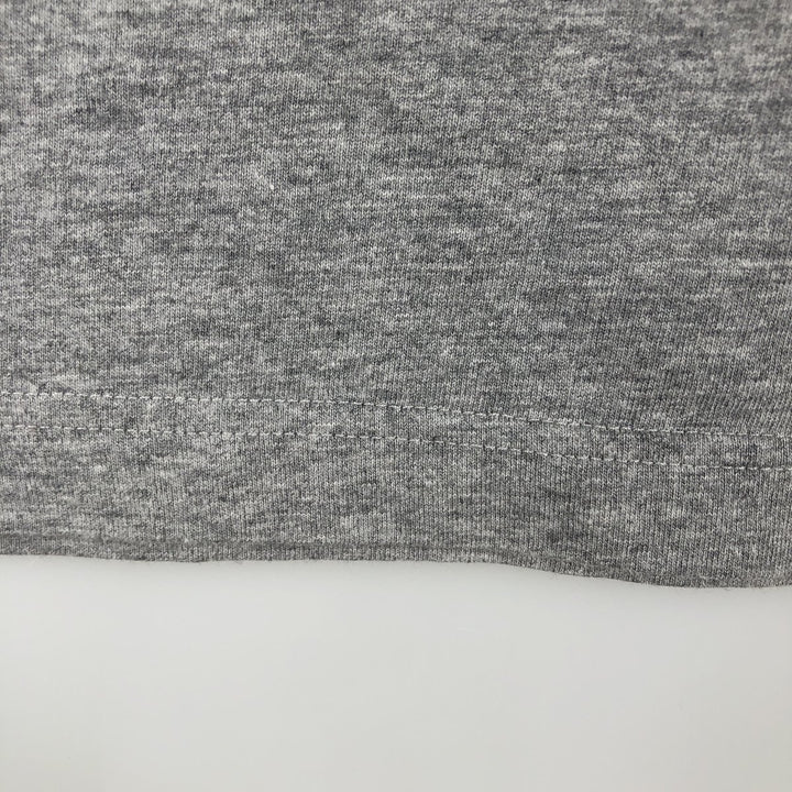 Eddie Bauer Short-Sleeve Printed T-Shirt, Men's Size L (approx.) cotton gray type Vintage Second Hand