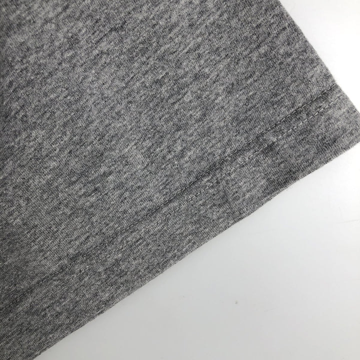 Eddie Bauer Short-Sleeve Printed T-Shirt, Men's Size L (approx.) cotton gray type Vintage Second Hand