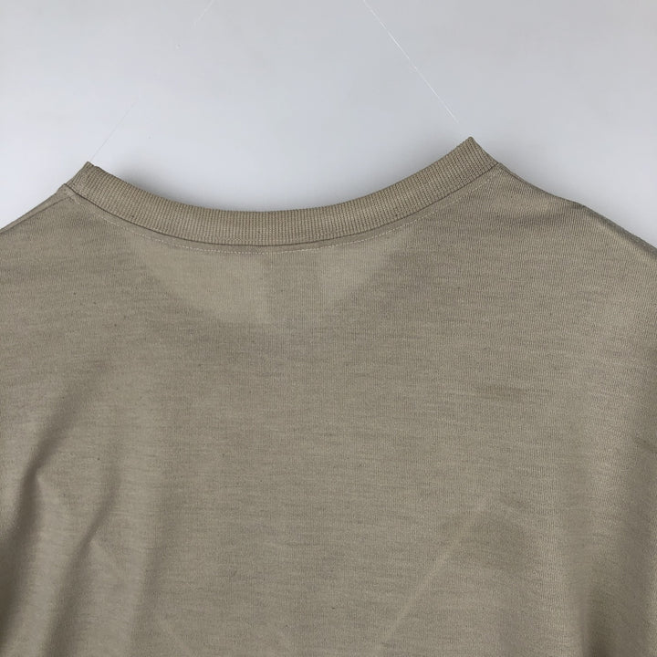 90'S Columbia Short-Sleeve Printed T-Shirt, Made in USA, Men's Size L (Equivalent), Vintage polyester gray type Vintage Second Hand