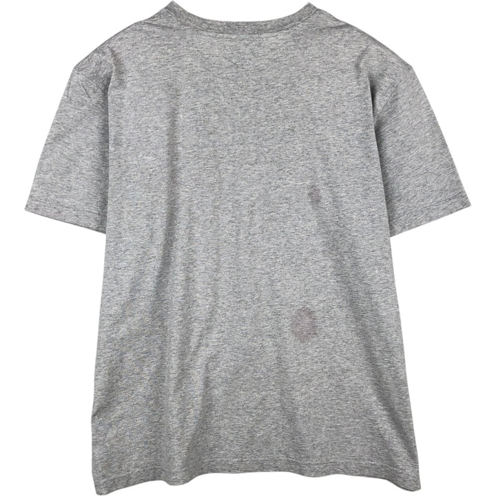 Brooks Brothers 1818 Short-Sleeve Printed T-Shirt, Men's Size XL (approx.) cotton gray type Vintage Second Hand