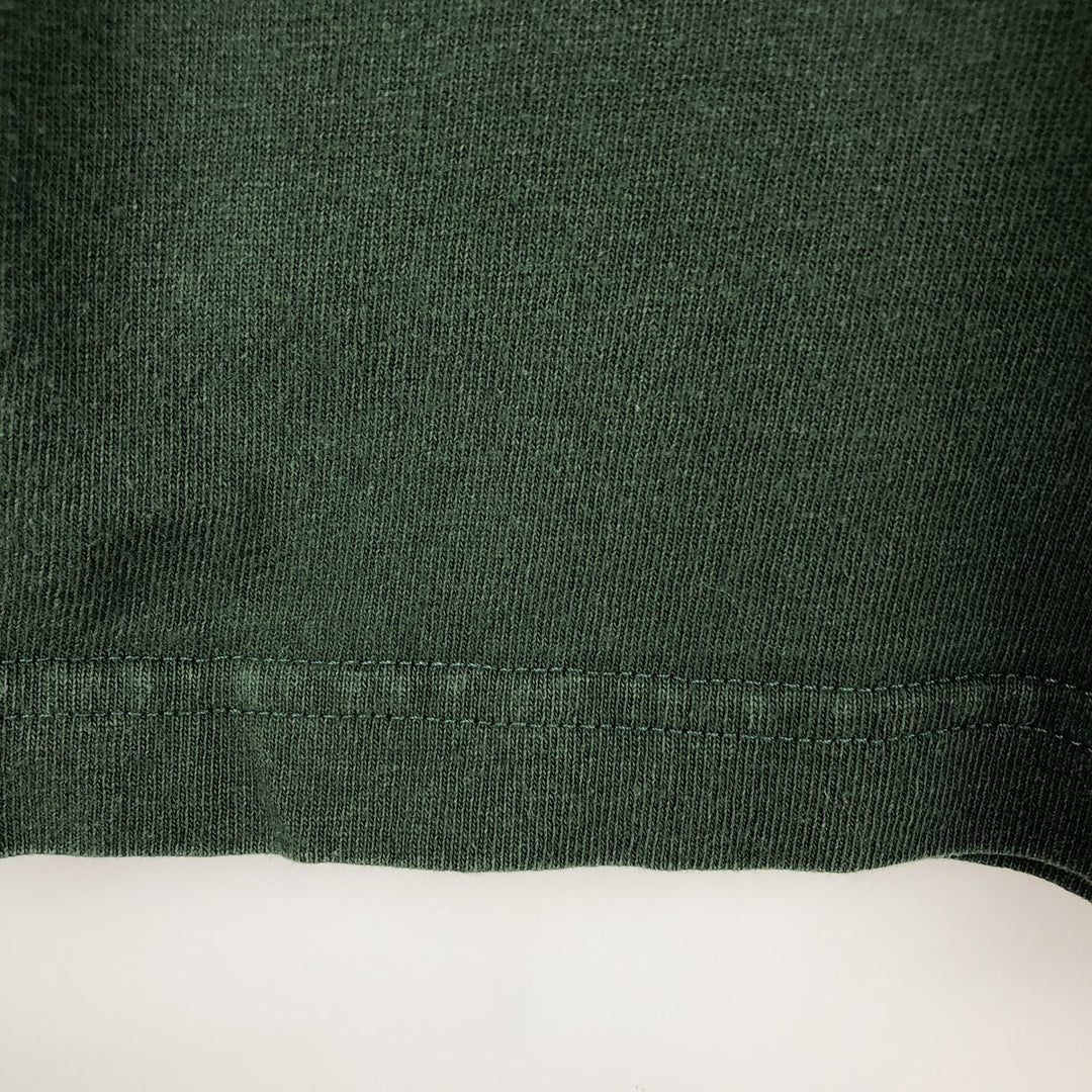 Filson short-sleeved printed T-shirt, made in the USA, men's size M equivalent. cotton green type Vintage Second Hand