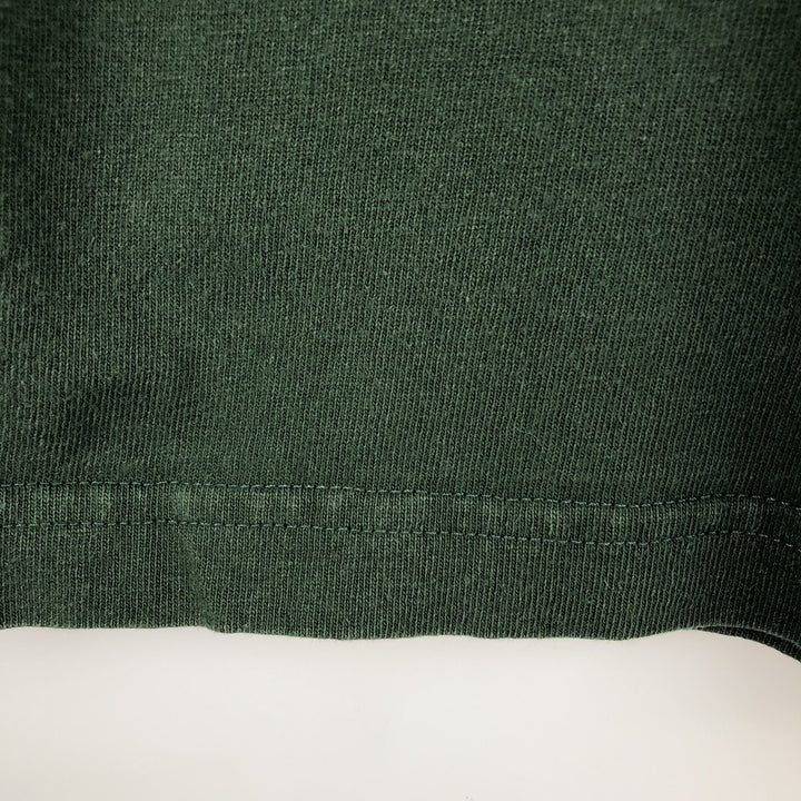 Filson short-sleeved printed T-shirt, made in the USA, men's size M equivalent. cotton green type Vintage Second Hand