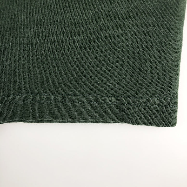 Filson short-sleeved printed T-shirt, made in the USA, men's size M equivalent. cotton green type Vintage Second Hand