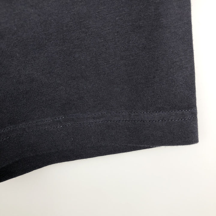 Brooks Brothers 1818 Short-Sleeve T-Shirt with One-Point Logo, Men's Size XL (approx.) cotton black type Vintage Second Hand
