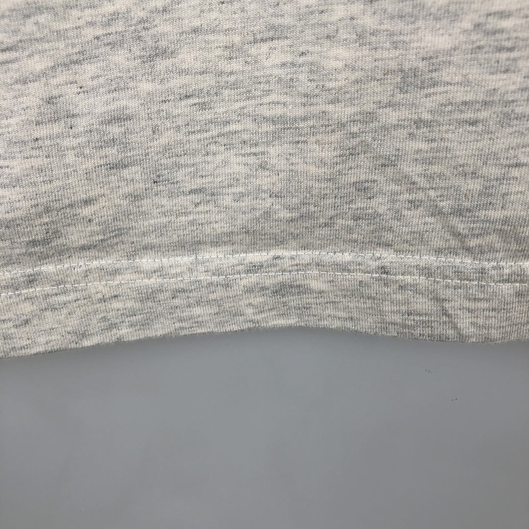 Eddie Bauer Short-Sleeve Printed T-Shirt, Men's Size L (approx.) cotton gray type Vintage Second Hand
