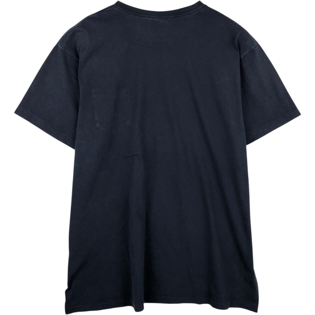Ralph Lauren POLO by Ralph Lauren short-sleeved logo T-shirt, men's size XL cotton navy blue type Vintage Second Hand