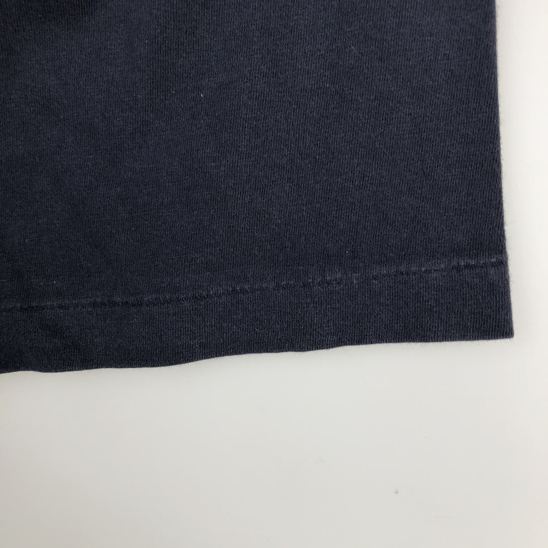 Ralph Lauren POLO by Ralph Lauren short-sleeved logo T-shirt, men's size XL cotton navy blue type Vintage Second Hand