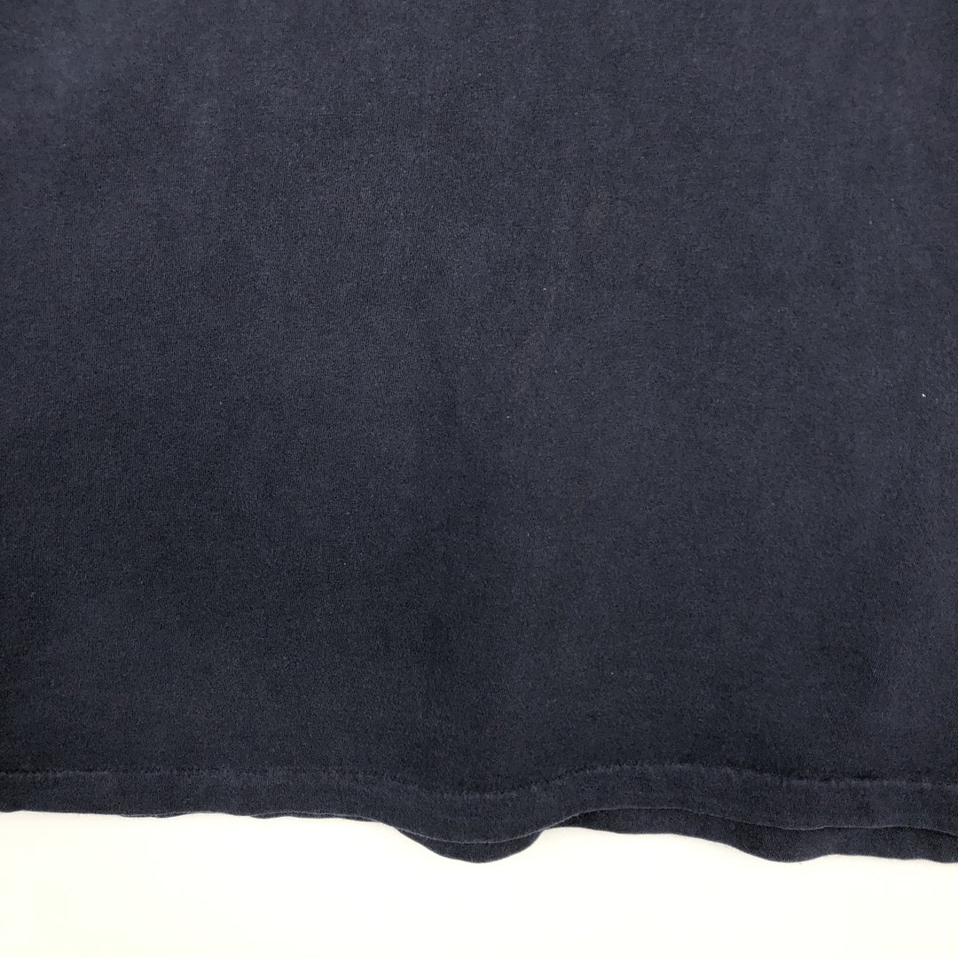 Ralph Lauren POLO by Ralph Lauren short-sleeved logo T-shirt, men's size XL cotton navy blue type Vintage Second Hand