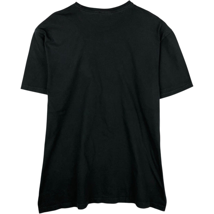 Ralph Lauren POLO by Ralph Lauren short sleeve one point logo T-shirt men's L size cotton black type Vintage Second Hand