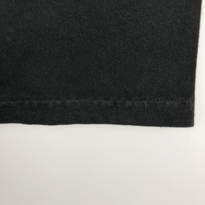 Ralph Lauren POLO by Ralph Lauren short sleeve one point logo T-shirt men's L size cotton black type Vintage Second Hand