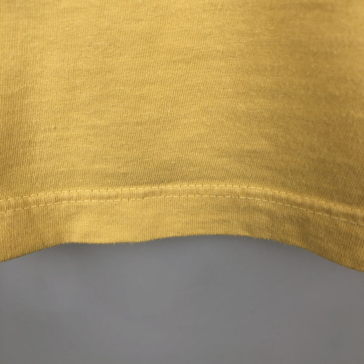 Ralph Lauren POLO by Ralph Lauren Short-Sleeve T-Shirt with One-Point Logo Pocket, Men's Size S (approx.) cotton lemon yellow Vintage Second Hand