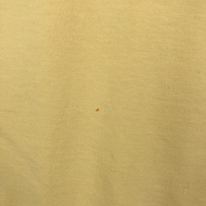 Ralph Lauren POLO by Ralph Lauren Short-Sleeve T-Shirt with One-Point Logo Pocket, Men's Size S (approx.) cotton lemon yellow Vintage Second Hand