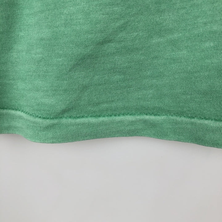 Ralph Lauren POLO RALPH LAUREN CLASSIC FIT Big Pony Short-Sleeve Print T-Shirt (Men's XL equivalent) cotton Emerald green Vintage Second Hand