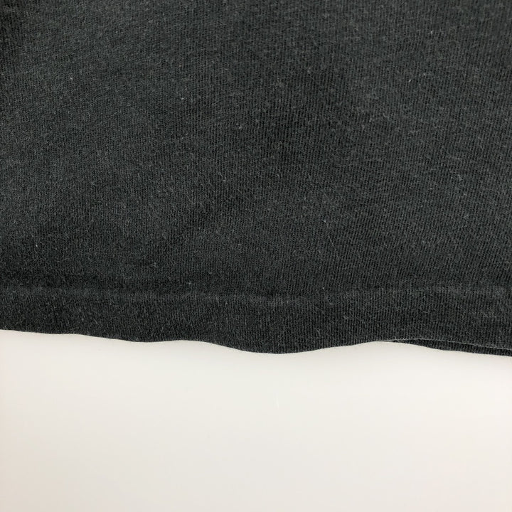 Ralph Lauren POLO by Ralph Lauren Short-Sleeve T-Shirt with One-Point Logo, Men's Size XL (approx.) cotton black type Vintage Second Hand