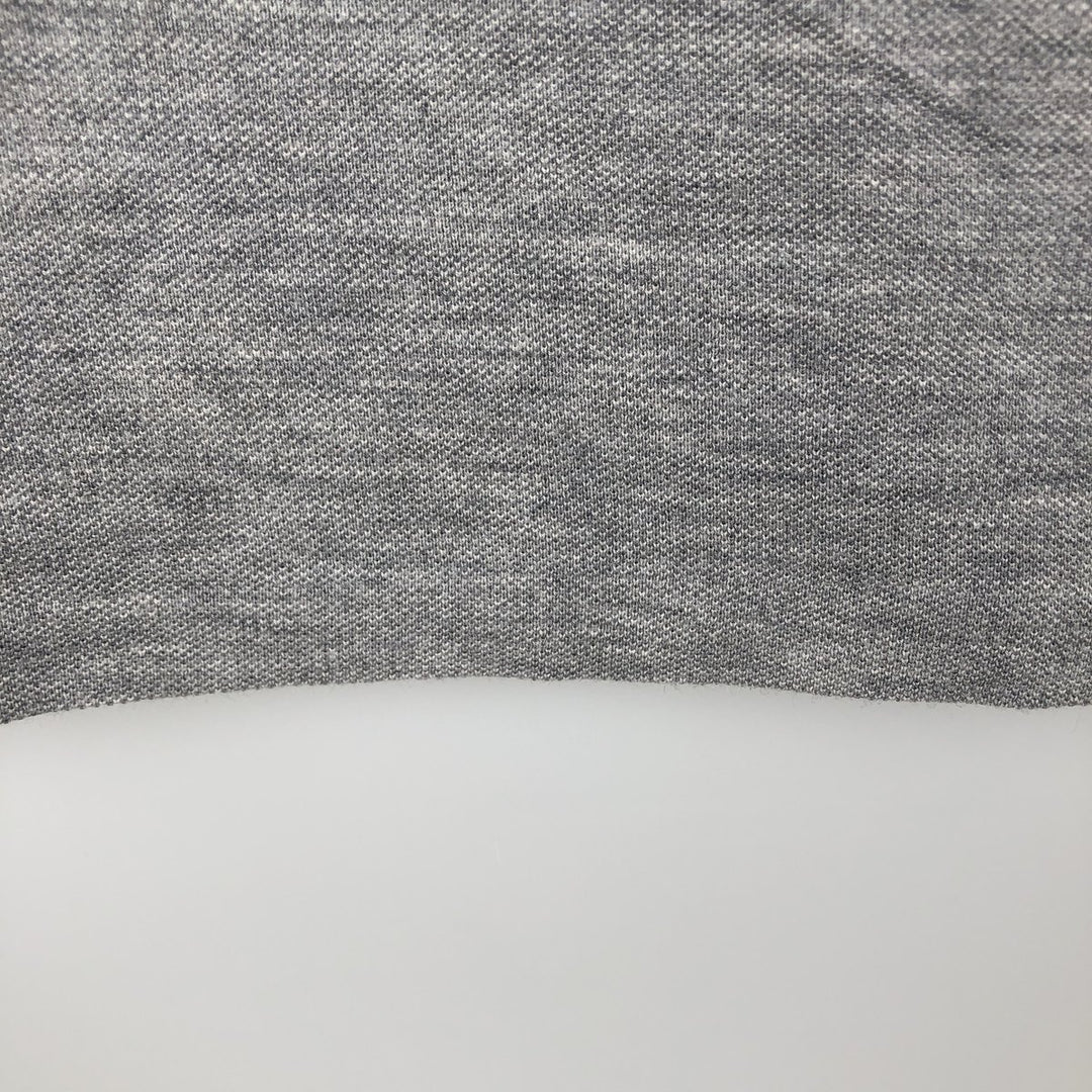 Ralph Lauren POLO RALPH LAUREN Pique short sleeve one point logo T-shirt Men's M size cotton gray type Vintage Second Hand
