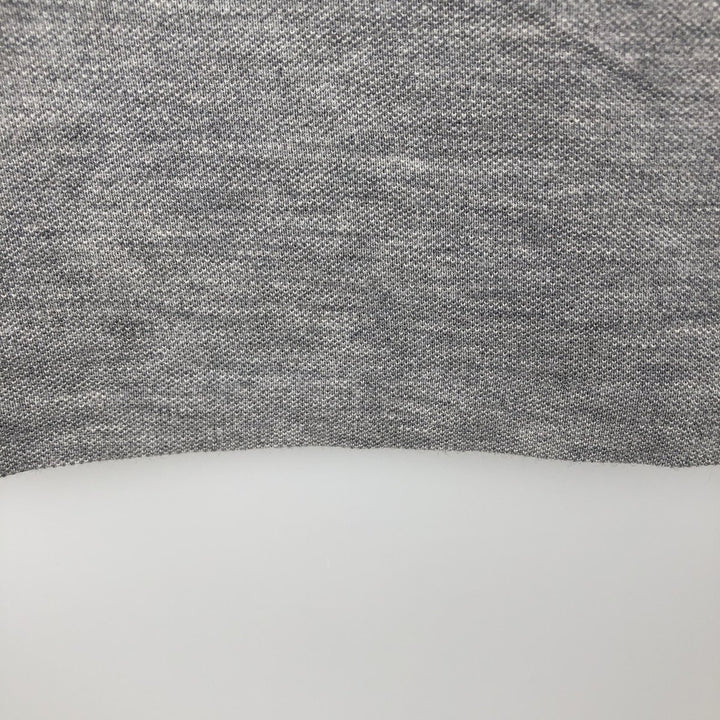 Ralph Lauren POLO RALPH LAUREN Pique short sleeve one point logo T-shirt Men's M size cotton gray type Vintage Second Hand