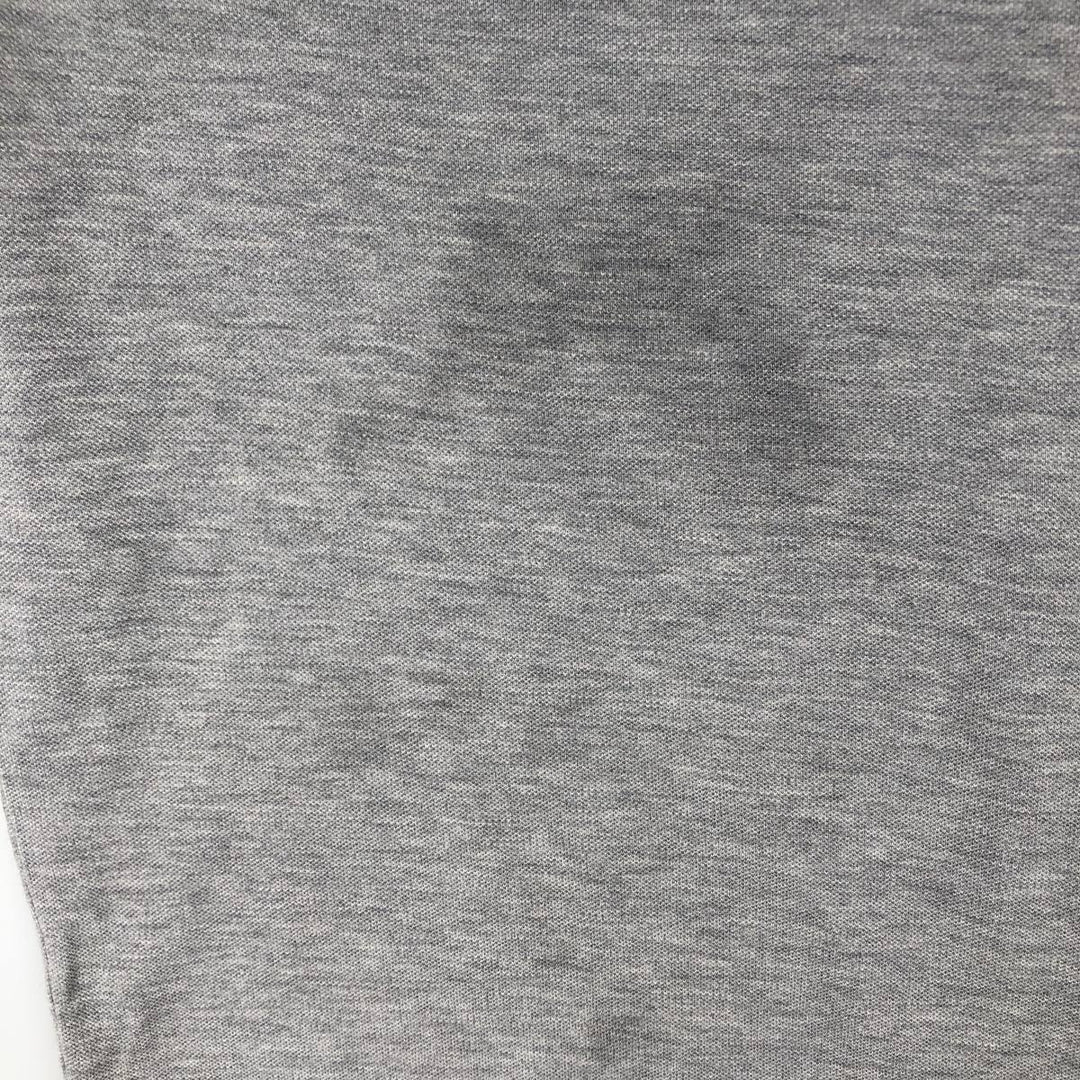 Ralph Lauren POLO RALPH LAUREN Pique short sleeve one point logo T-shirt Men's M size cotton gray type Vintage Second Hand