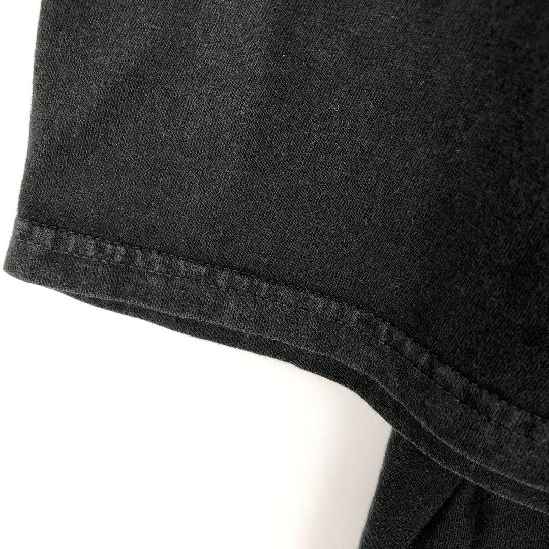Ralph Lauren POLO by Ralph Lauren short sleeve one point logo T-shirt men's L size cotton black type Vintage Second Hand