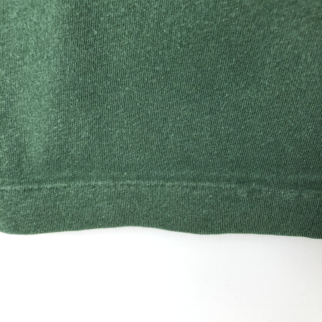 Ralph Lauren POLO by Ralph Lauren short sleeve one point logo T-shirt men's L size cotton Green type dark green Vintage Second Hand